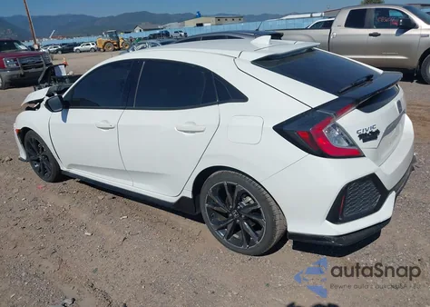 2018 Honda Civic Sport from USA, damaged, VIN SHHFK7G45JU239437